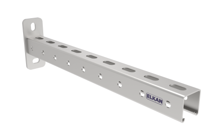 Кронштейн консольный KS 414125-450 оцинкованный Кронштейн консольный KS 414125-450 оцинкованный