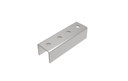 MSP 231 Канальный внешний соединитель для профиля MS 4141 горячий цинк MSP 231 Канальный внешний соединитель для профиля MS 4141 горячий цинк