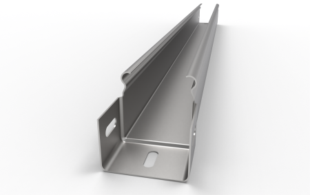 лоток 2 мм неперфорированный