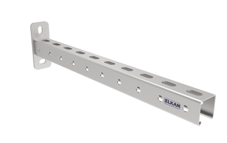 Кронштейн консольный KS 414125-500 оцинкованный Кронштейн консольный KS 414125-500 оцинкованный