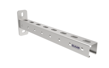 Кронштейн консольный KS 414125-400 оцинкованный Кронштейн консольный KS 414125-400 оцинкованный